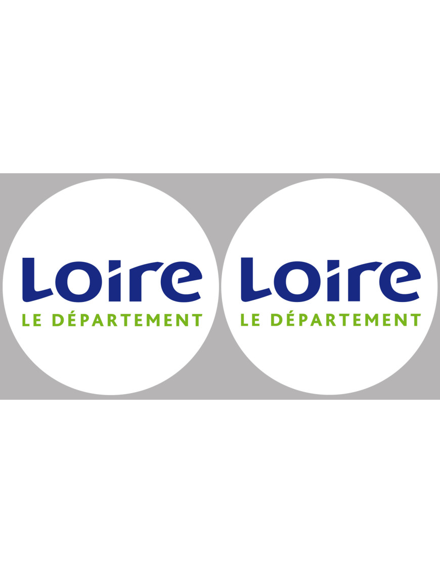 la Loire (2fois 5cm) - Sticker/autocollant