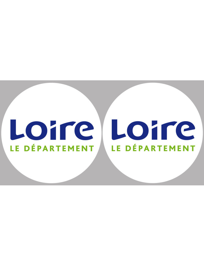 la Loire (2fois 5cm) - Sticker/autocollant
