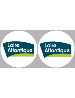la Loire Atlantique (2fois 5cm) - Sticker/autocollant