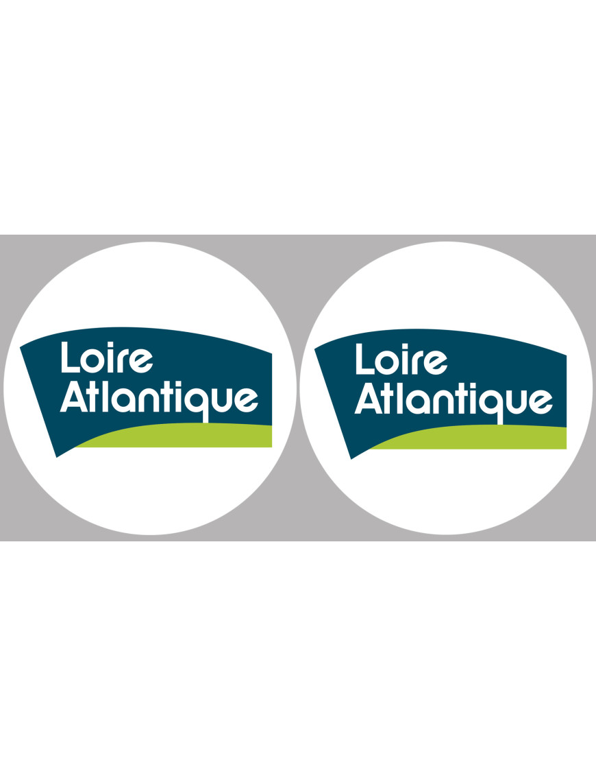 la Loire Atlantique (2fois 5cm) - Sticker/autocollant