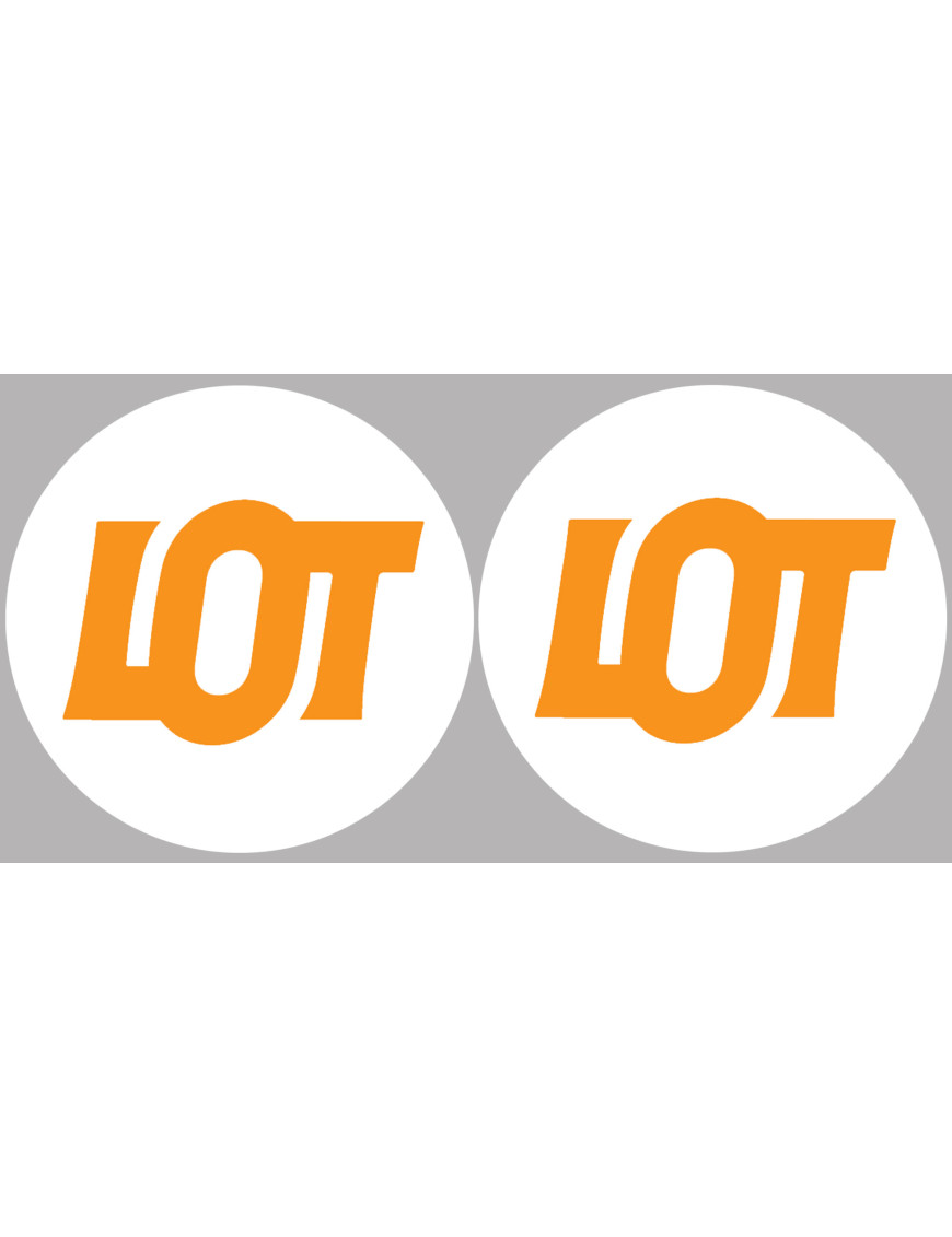le Lot (2fois 5cm) - Sticker/autocollant