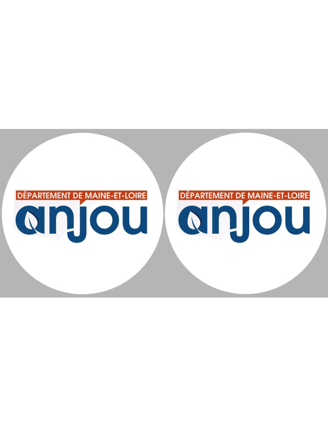 l'Anjou (2fois 5cm) - Sticker/autocollant