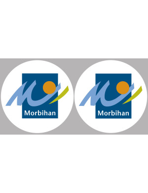 le Morbihan (2fois 5cm) - Sticker/autocollant