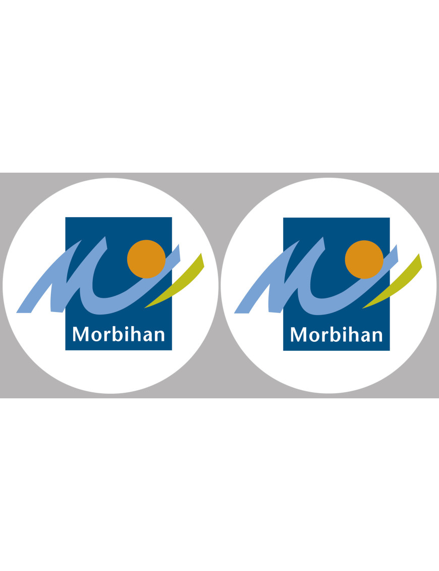 le Morbihan (2fois 5cm) - Sticker/autocollant