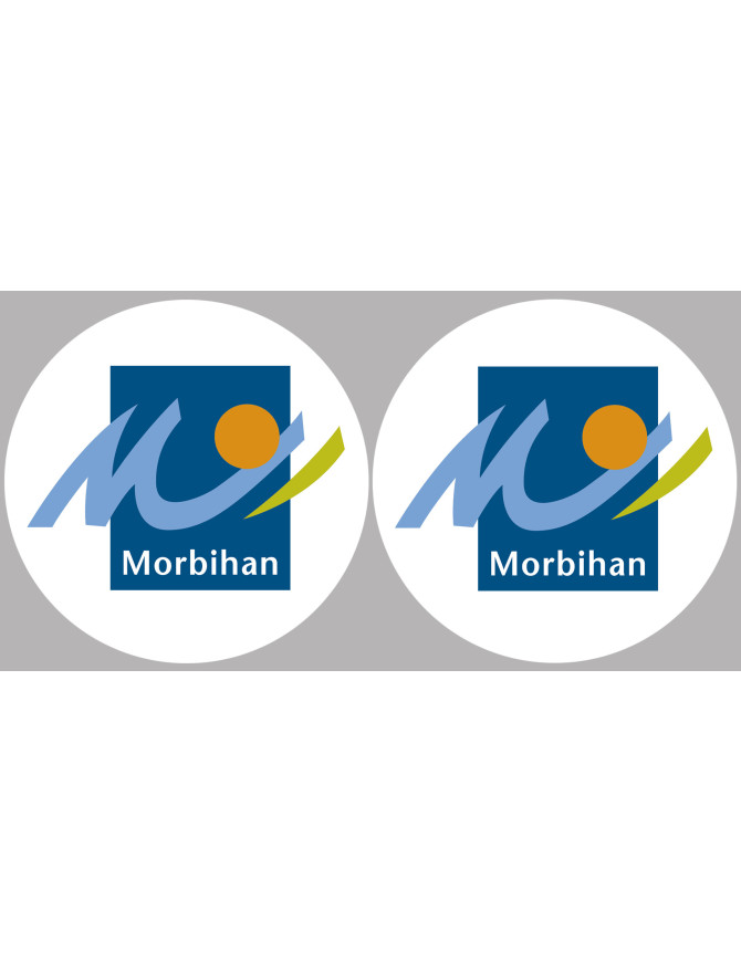 le Morbihan (2fois 5cm) - Sticker/autocollant