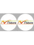 la Nièvre (2fois 5cm) - Sticker/autocollant