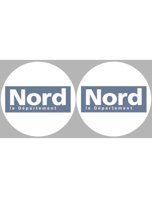 le Nord (2fois 5cm) - Sticker/autocollant