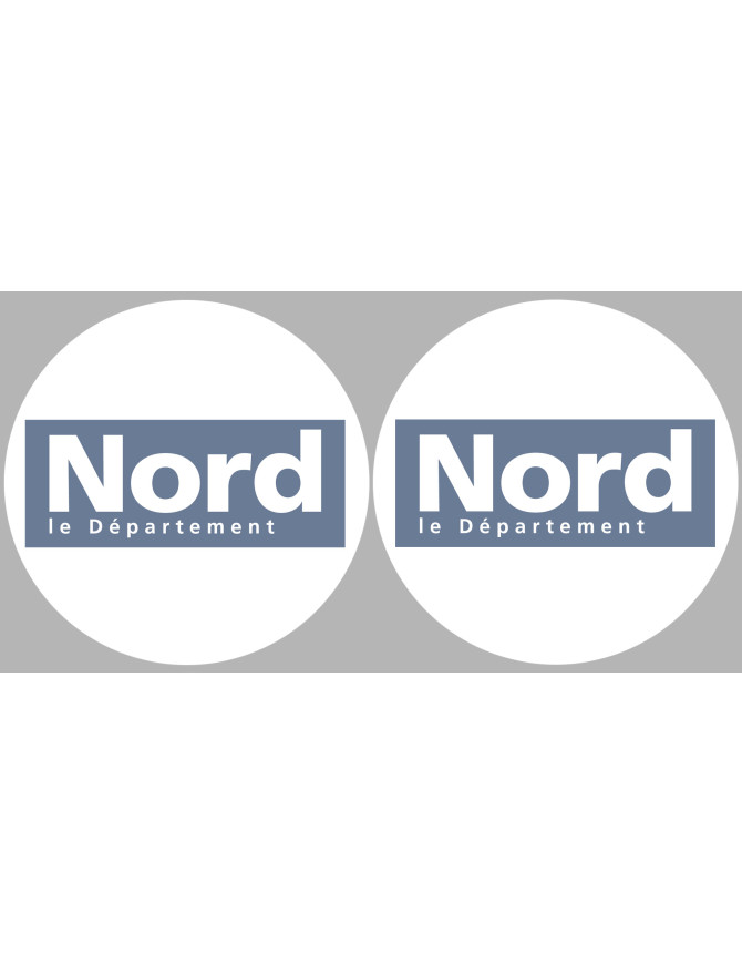 le Nord (2fois 5cm) - Sticker/autocollant