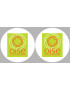 l'Oise (2fois 5cm) - Sticker/autocollant