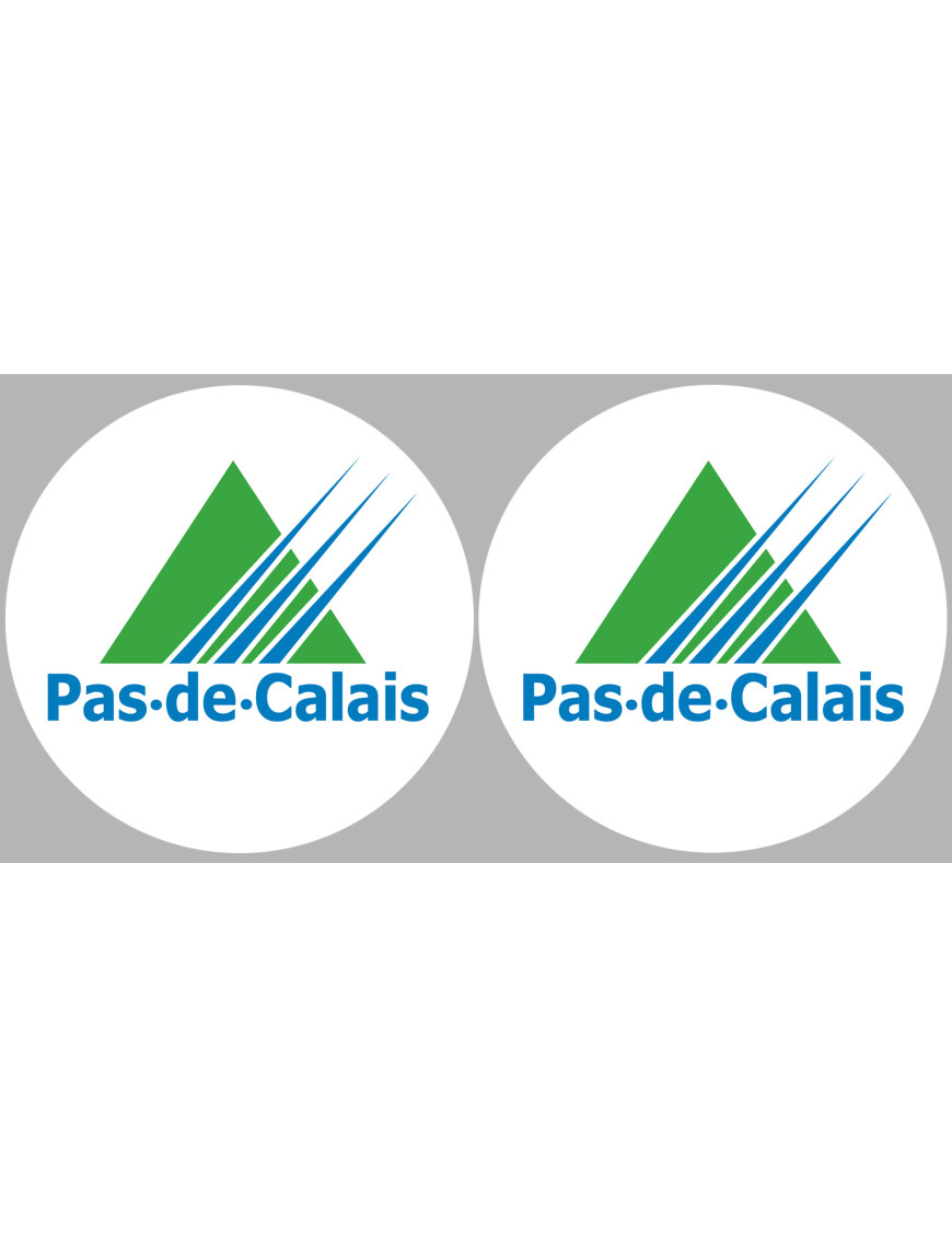 le Pas-de-Calais (2fois 5cm) - Sticker/autocollant