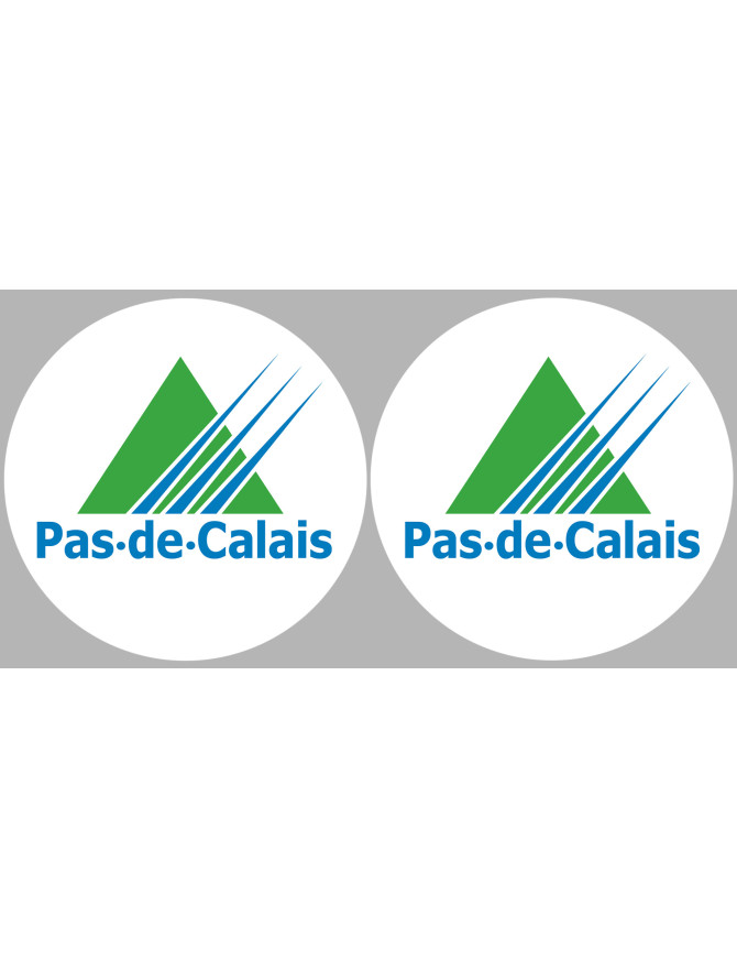 le Pas-de-Calais (2fois 5cm) - Sticker/autocollant