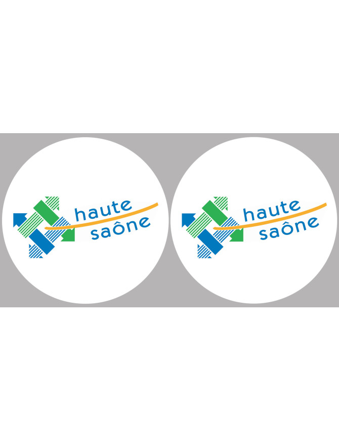 la Haute Saône (2fois 5cm) - Sticker/autocollant