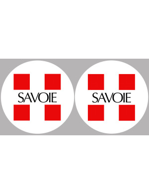 la Savoie (2fois 5cm) - Sticker/autocollant