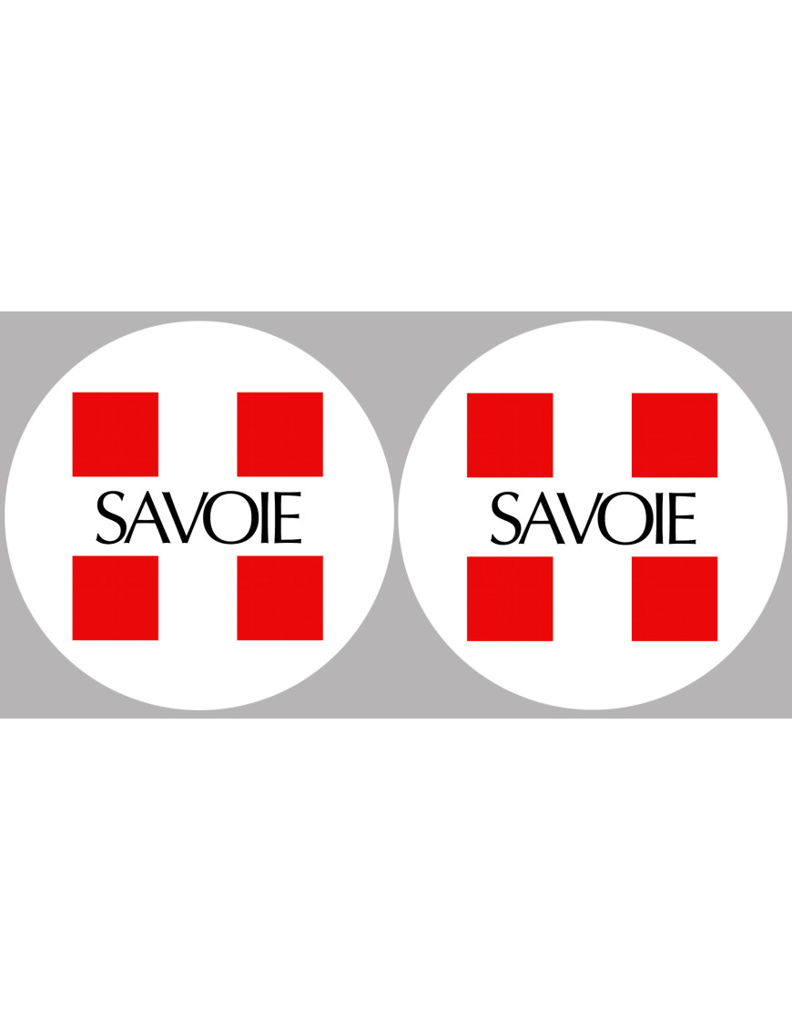 la Savoie (2fois 5cm) - Sticker/autocollant