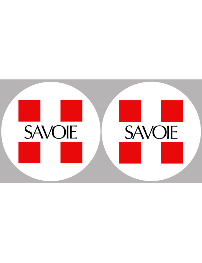 la Savoie (2fois 5cm) - Sticker/autocollant