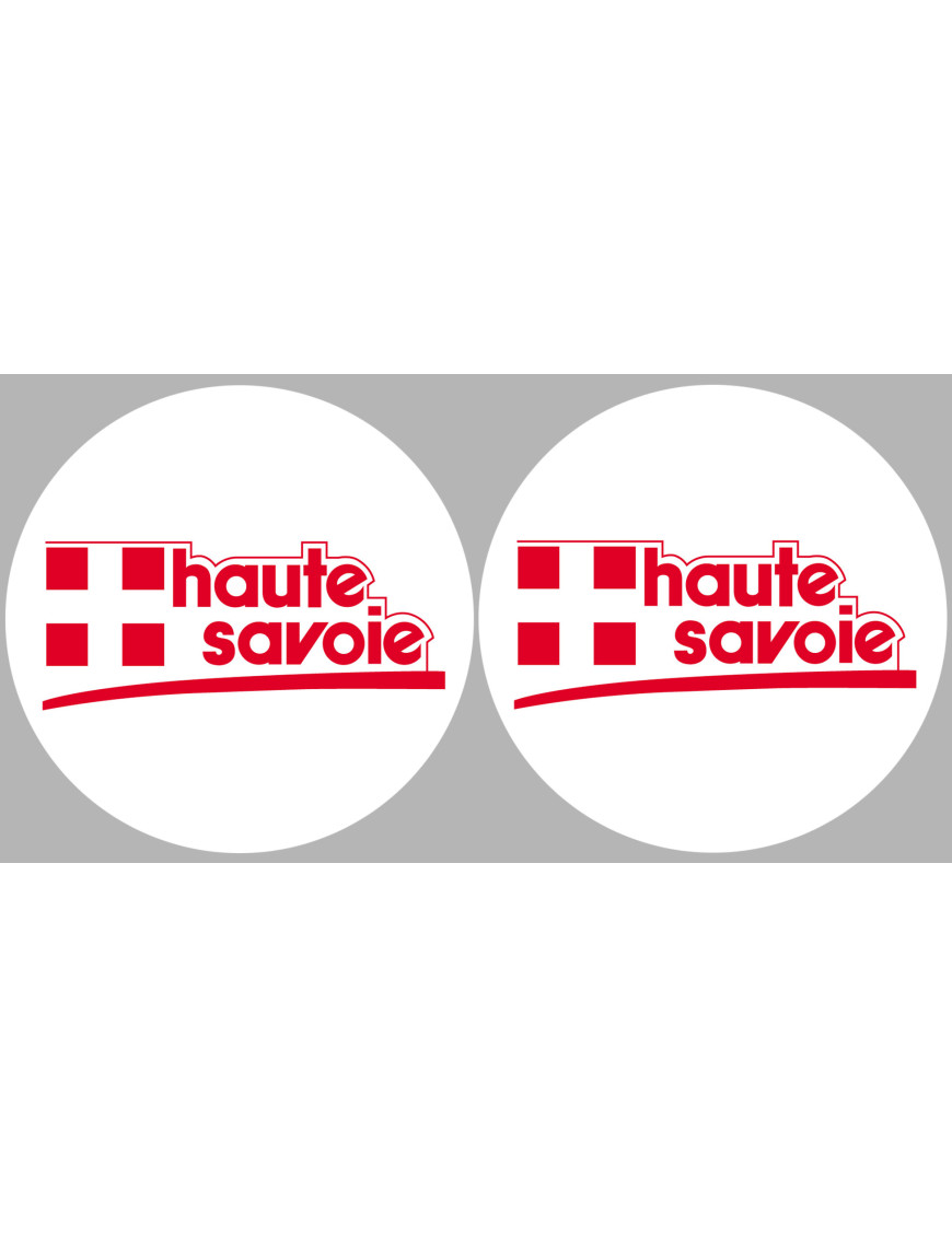 la Haute Savoie (2fois 5cm) - Sticker/autocollant