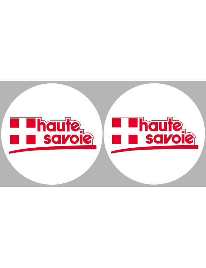 la Haute Savoie (2fois 5cm) - Sticker/autocollant
