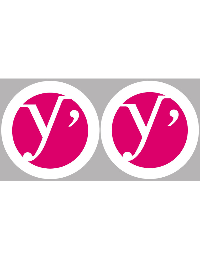 les Yvelines (2fois 5cm) - Sticker/autocollant