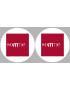 la Somme (2fois 5cm) - Sticker/autocollant