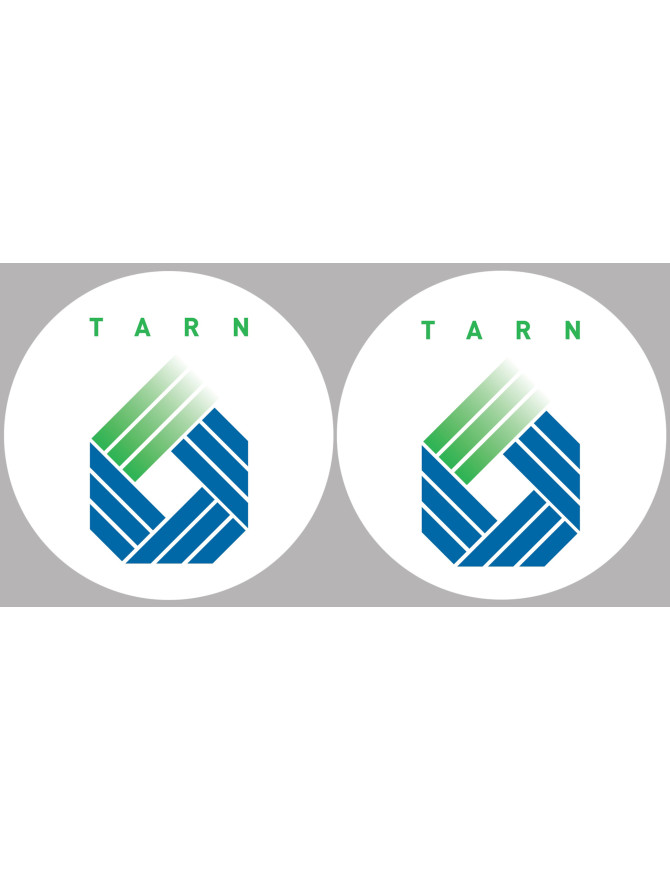 le Tarn (2fois 5cm) - Sticker/autocollant