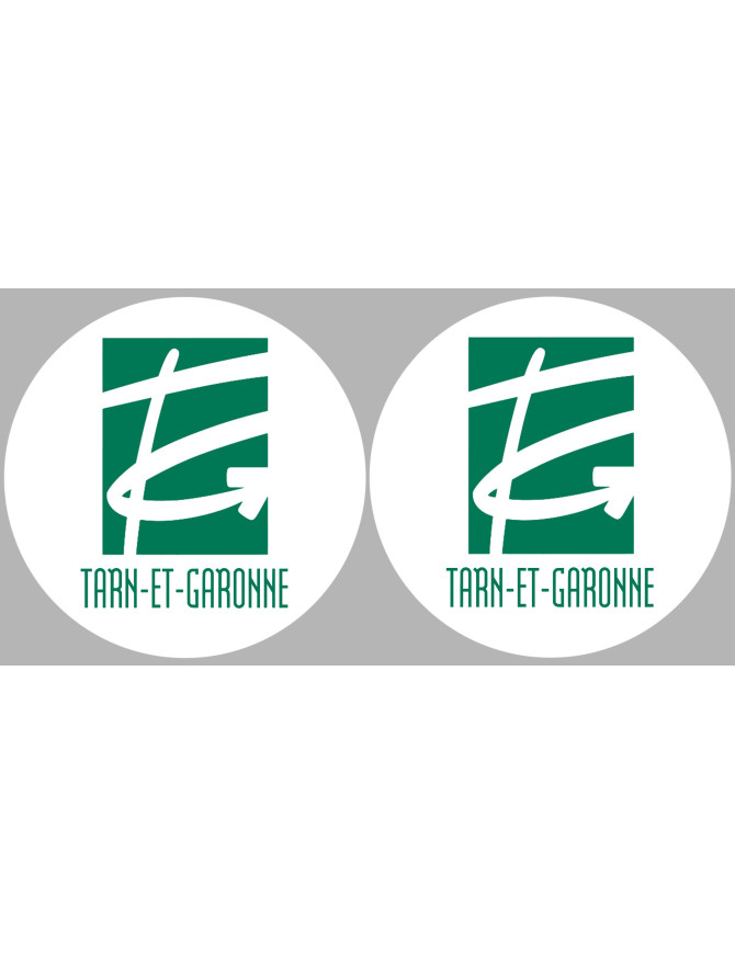 le Tarn et Garonne (2fois 5cm) - Sticker/autocollant