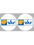 le Var (2fois 5cm) - Sticker/autocollant