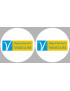 le Vaucluse (2fois 5cm) - Sticker/autocollant