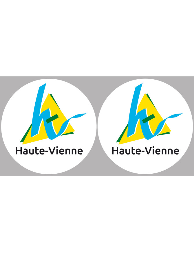 la Haute-Vienne (2fois 5cm) - Sticker/autocollant
