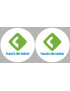 les Hauts-de-Seine (2fois 5cm) - Sticker/autocollant