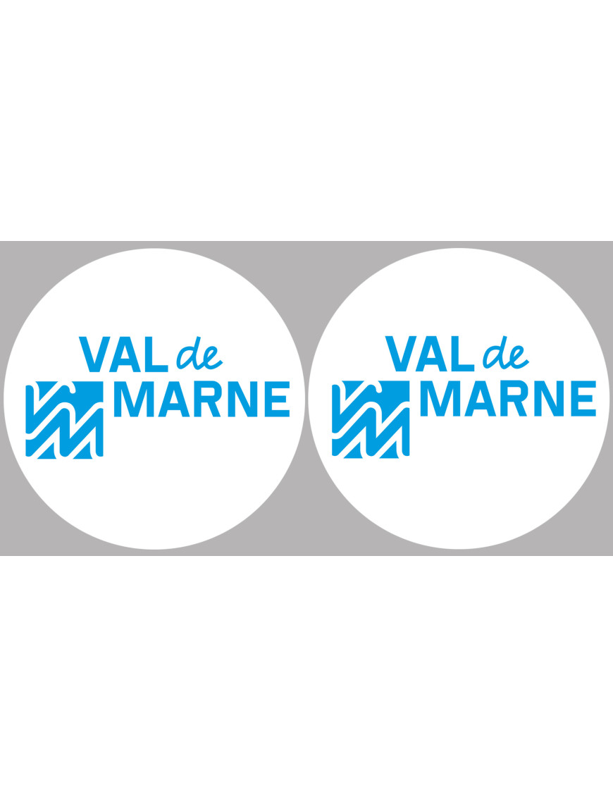 le Val de Marne (2fois 5cm) - Sticker/autocollant