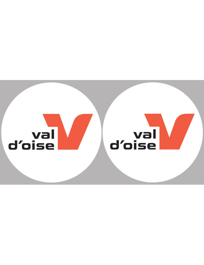 le Val d'Oise (2fois 5cm) - Sticker/autocollant