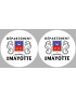 Mayotte - 2fois 5cm - Sticker/autocollant