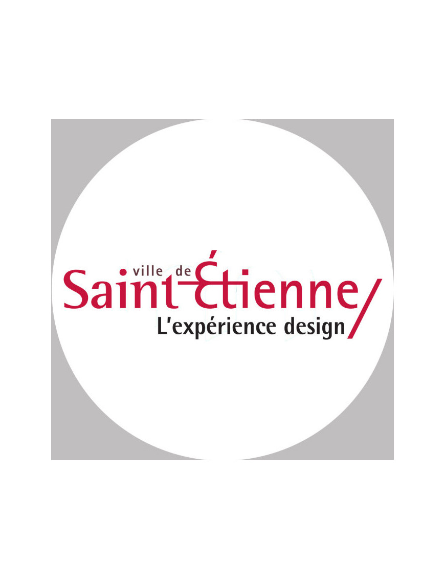 Saint-Étienne (10x10cm) - Sticker/autocollant