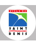 Saint-Denis de la Réunion - 20x20cm - Sticker/autocollant