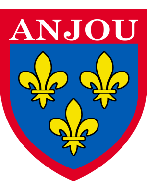 Anjou - 29x25cm - Sticker/autocollant