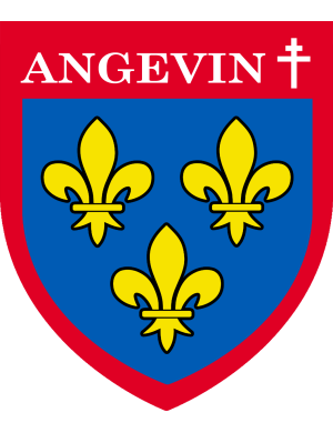 Angevin - 15x13cm - Sticker/autocollant