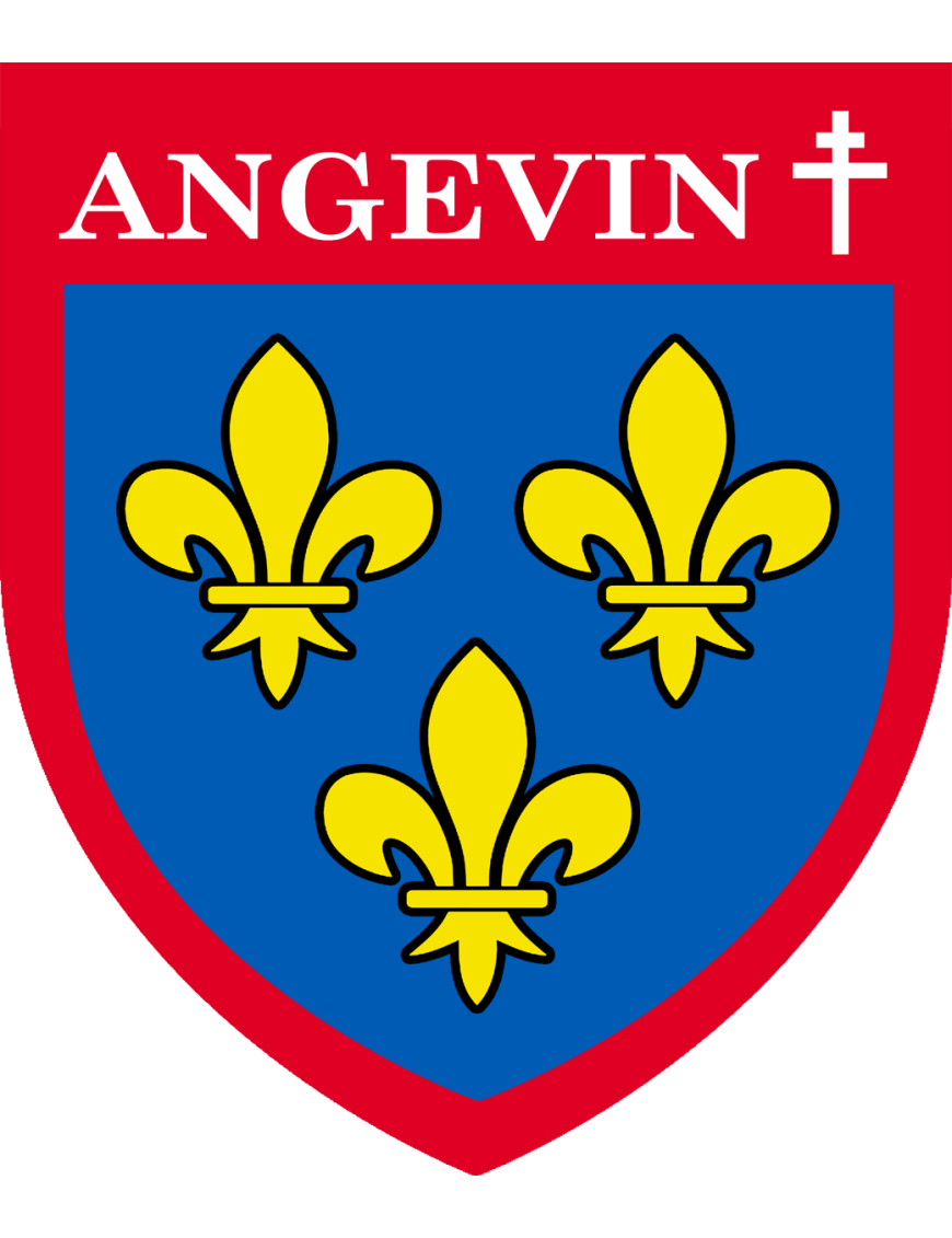 Angevin - 15x13cm - Sticker/autocollant