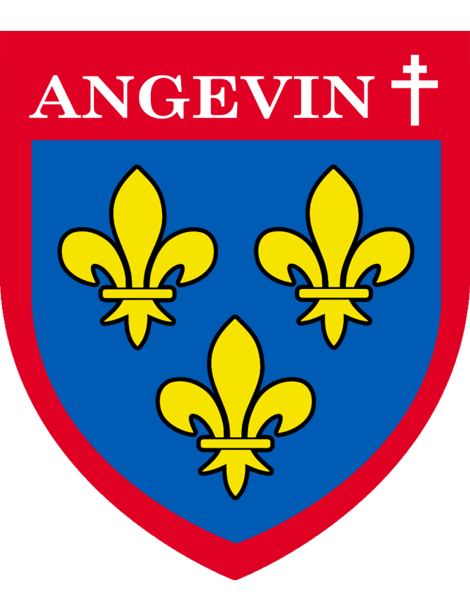 Angevin - 5x4.2cm - Sticker/autocollant