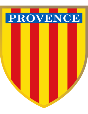 Drapeau de la Provence - 20x17cm - Sticker/autocollant
