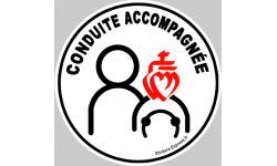 Autocollant (sticker): conduite accompagnée Vendéen