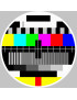 Mire TV - 10x10cm - Sticker/autocollant