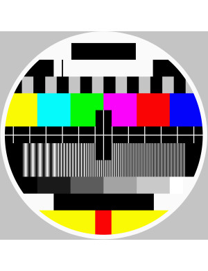 Mire TV - 5x5cm - Sticker/autocollant