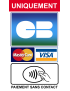 Paiement CB uniquement - 20x11cm - Sticker/autocollant
