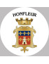 Honfleur (5cm) - Sticker/autocollant