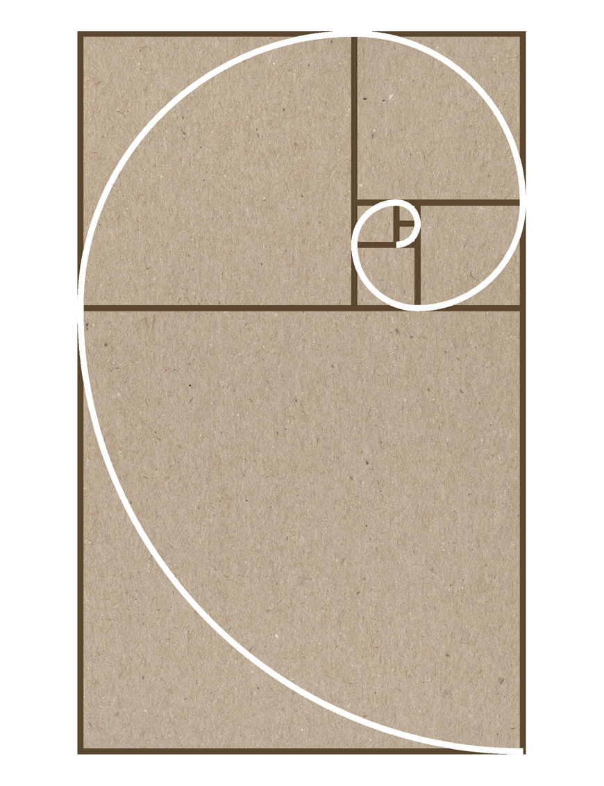 Le nombre d'or - 10x6.2cm - Sticker/autocollant