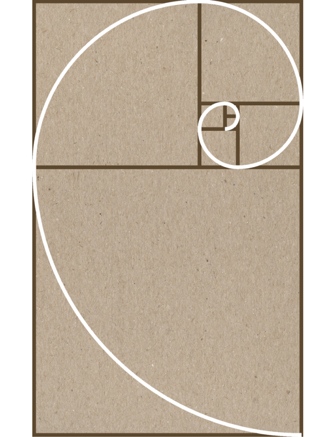 Le nombre d'or - 10x6.2cm - Sticker/autocollant