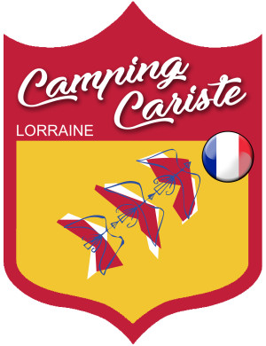 Campingcariste Lorraine - 20x15cm - Sticker/autocollant
