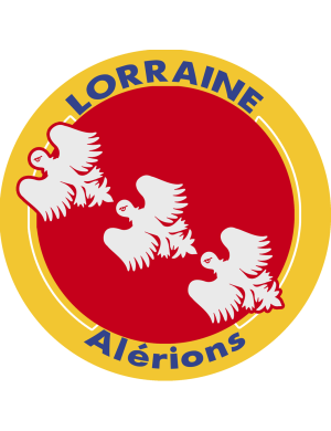 Alérions Lorraine - 5x5cm - Sticker/autocollant