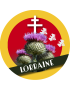 La Lorraine - 10x10cm - Sticker/autocollant