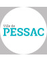 PESSAC (20x20cm) - Sticker/autocollant
